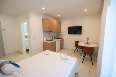 Kuhinja ili čajna kuhinja u objektu Apartment House LUX - Vodice