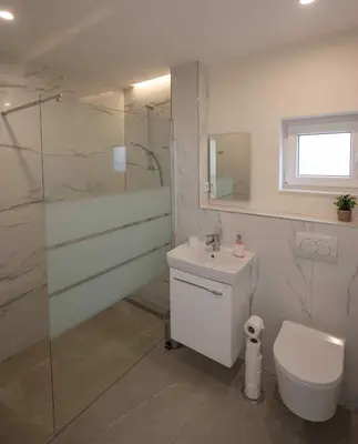 Kupaonica u objektu Apartment House LUX - Vodice