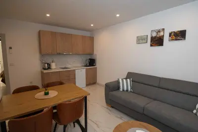 Kuhinja ili čajna kuhinja u objektu Apartment House LUX - Vodice