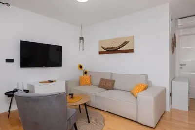 TV i/ili zabavni centar u objektu Apartman Rita