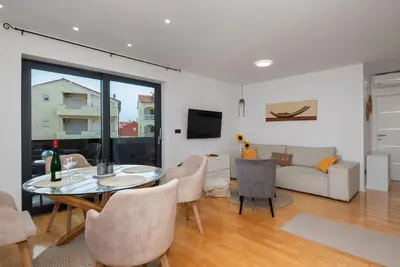 TV i/ili zabavni centar u objektu Apartman Rita