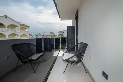 Balkon ili terasa u objektu Apartman Rita
