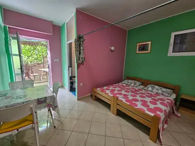 Krevet ili kreveti u jedinici u objektu Apartmani Autocamp Panorama