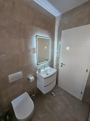 Kupaonica u objektu Ferienwohnung Vodice SJ1