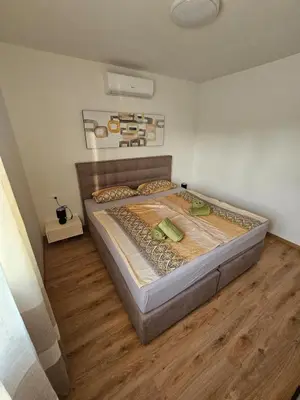 Krevet ili kreveti u jedinici u objektu Ferienwohnung Vodice SJ1