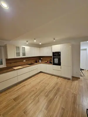 Kuhinja ili čajna kuhinja u objektu Ferienwohnung Vodice SJ1