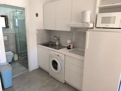 Kuhinja ili čajna kuhinja u objektu Apartment Bono 2