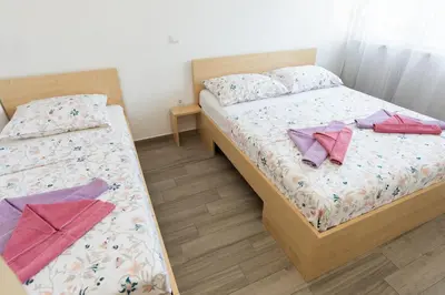 Krevet ili kreveti u jedinici u objektu Apartments Villa Monique