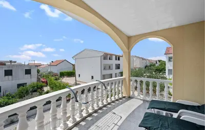 Balkon ili terasa u objektu Amazing Apartment In Vodice With Wifi