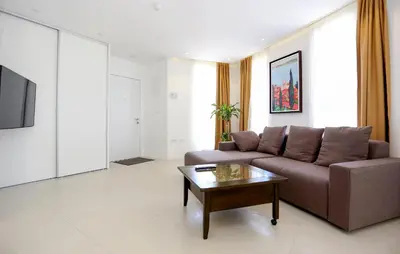 TV i/ili zabavni centar u objektu Lovely Apartment In Murter With Wifi - Csv284
