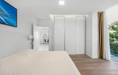 Krevet ili kreveti u jedinici u objektu Lovely Apartment In Murter With Wifi - Csv284