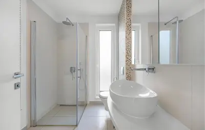Kupaonica u objektu Lovely Apartment In Murter With Wifi - Csv284
