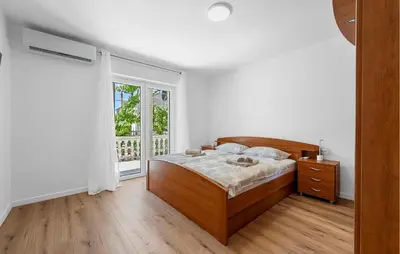 Krevet ili kreveti u jedinici u objektu Beautiful Apartment In Sibenik
