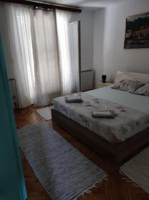Krevet ili kreveti u jedinici u objektu Apartment Cvita