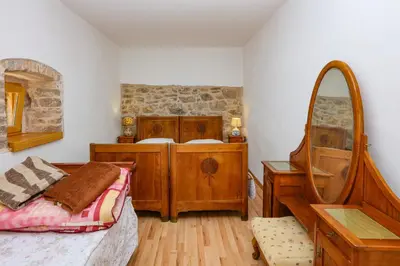 Krevet ili kreveti u jedinici u objektu Apartments with parking space Konjevrate, Krka - 24487