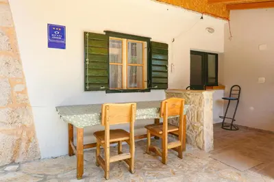Tlocrt objekta Apartments with parking space Konjevrate, Krka - 24487