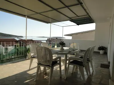 Balkon ili terasa u objektu Lucija 6