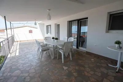 Balkon ili terasa u objektu Lucija 6