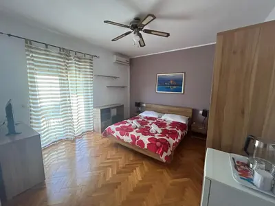 Krevet ili kreveti u jedinici u objektu Rooms Perina Tisno