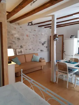 Krevet ili kreveti u jedinici u objektu Studio Jurić