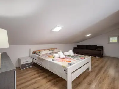 Krevet ili kreveti u jedinici u objektu Villa Shaula 2 - Three Bedroom House with Pool