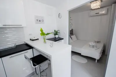 Tlocrt objekta Luxury Studio Apartment White Sensation