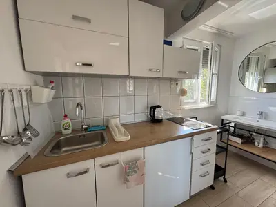 Kuhinja ili čajna kuhinja u objektu Apartments Matanovic
