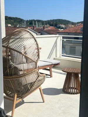 Balkon ili terasa u objektu Vila Regina Apartment Lilo &Frida with Swimming Pool