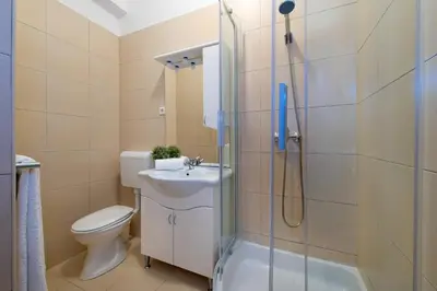 Kupaonica u objektu Apartments Tihi