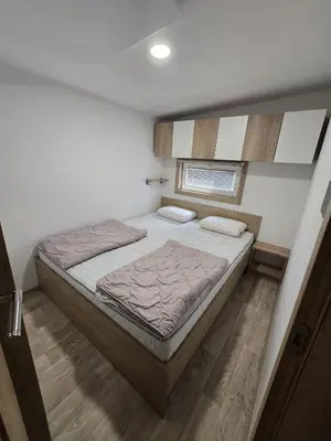 Krevet ili kreveti u jedinici u objektu Mobile House Pirovac - LUX MOBIL