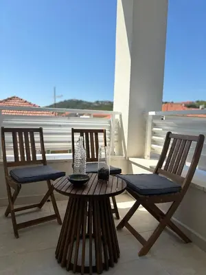Balkon ili terasa u objektu Villa Regina Apartment Carlito with swimming pool