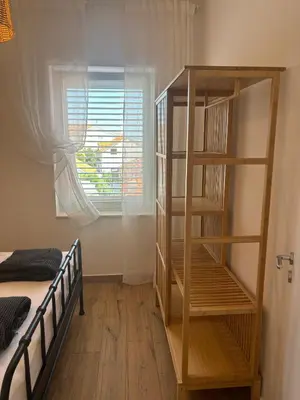 Krevet ili kreveti u jedinici u objektu Villa Regina Apartment Carlito with swimming pool