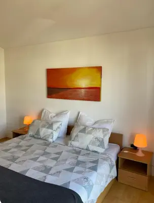 Krevet ili kreveti u jedinici u objektu Apartmani Božica