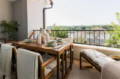 Balkon ili terasa u objektu Calidum Boutique Suites