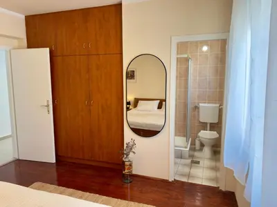 Kupaonica u objektu Apartment TerraSea Tisno
