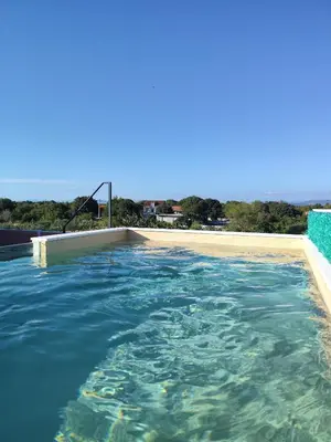 Bazen u objektu Apartments with swimming pool Bacici, Krka - 24721 ili u blizini