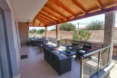 Balkon ili terasa u objektu Apartments with swimming pool Bacici, Krka - 24721