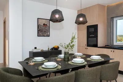 Kuhinja ili čajna kuhinja u objektu Villa Lapidea