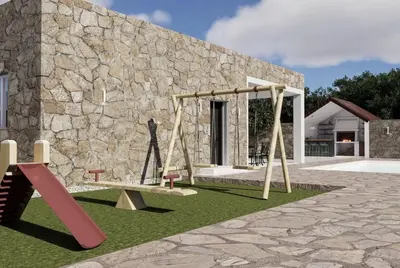 Tlocrt objekta Villa Lapidea