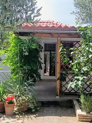 Vrt u objektu Bungalow 3743-4 Pers in Razanj