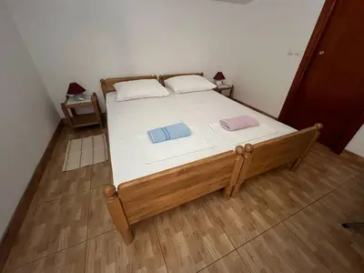 Krevet ili kreveti u jedinici u objektu Apartment house RUSAN Vodice