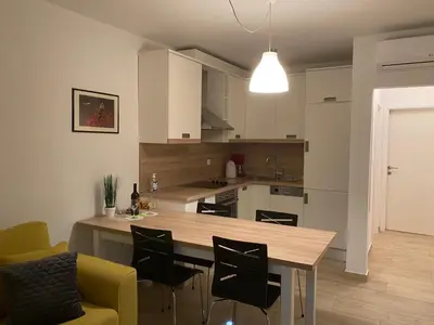 Kuhinja ili čajna kuhinja u objektu Apartments Carpe Diem