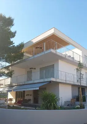 Zgrada u kojoj se nalazi apartman