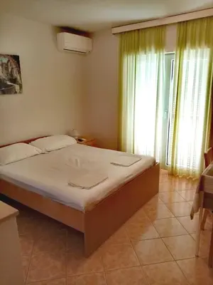 Krevet ili kreveti u jedinici u objektu Srima apartments near the beach