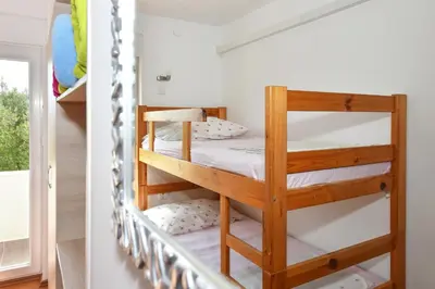 Krevet ili kreveti u jedinici u objektu XXL Vila Lavanda for 16 person