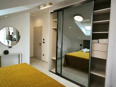 Krevet ili kreveti u jedinici u objektu Top Apartments & Studios Marina View