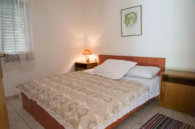 Krevet ili kreveti u jedinici u objektu Apartmani Mima - Shoreline house