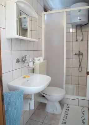 Kupaonica u objektu Apartmani Mima - Shoreline house