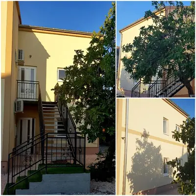 Tlocrt objekta Apartmani Domitrović