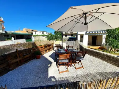 Tlocrt objekta Apartmani Domitrović